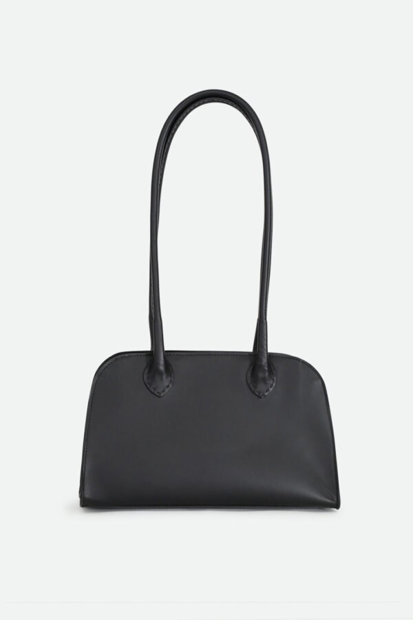 ARDEN 12 BAG IN BLACK FRENCH BARENIA LEATHER