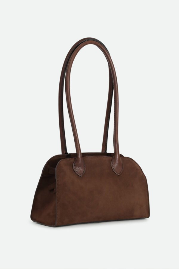 ARDEN 12 BAG IN ITALIAN DEEP MOCHA SUEDE - Image 2