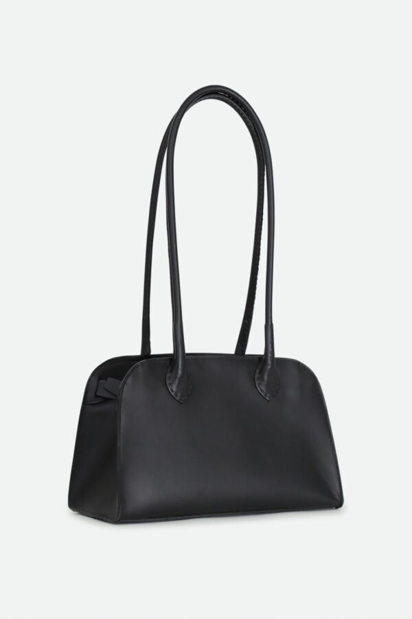 ARDEN 12 BAG IN BLACK FRENCH BARENIA LEATHER - Image 2