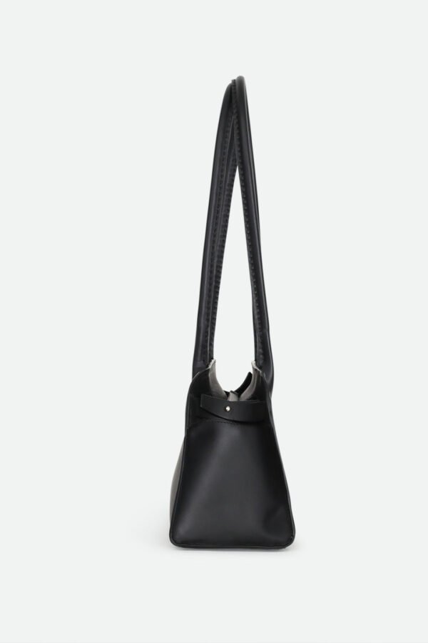 ARDEN 12 BAG IN BLACK FRENCH BARENIA LEATHER - Image 4