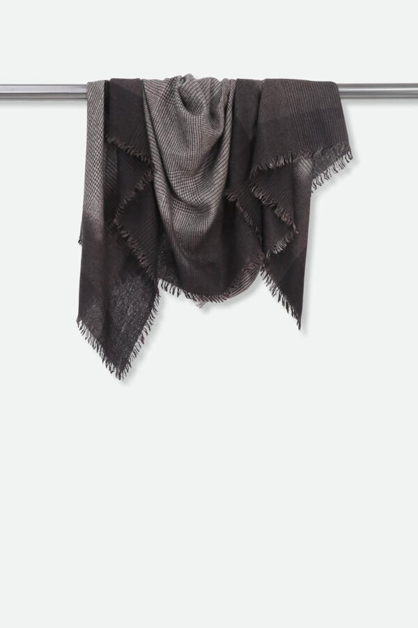 MIDNIGHT BEIGE ITALIAN CASHMERE SCARF - Image 3