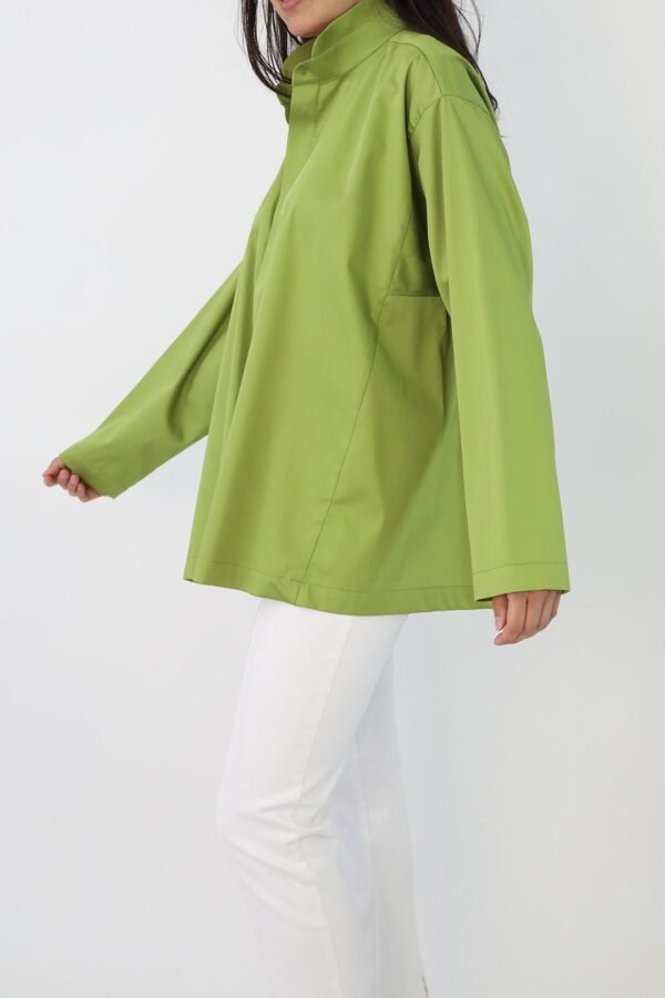 SAIGE OVERSIZE SHIRT IN ITALIAN COTTON POPLIN - Image 14