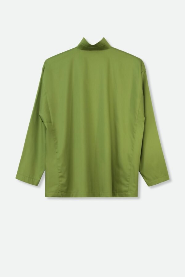 SAIGE OVERSIZE SHIRT IN ITALIAN COTTON POPLIN - Image 15